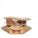 Wooden car garage