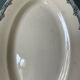 Oval dish terre de fer salins, collection "versailles"