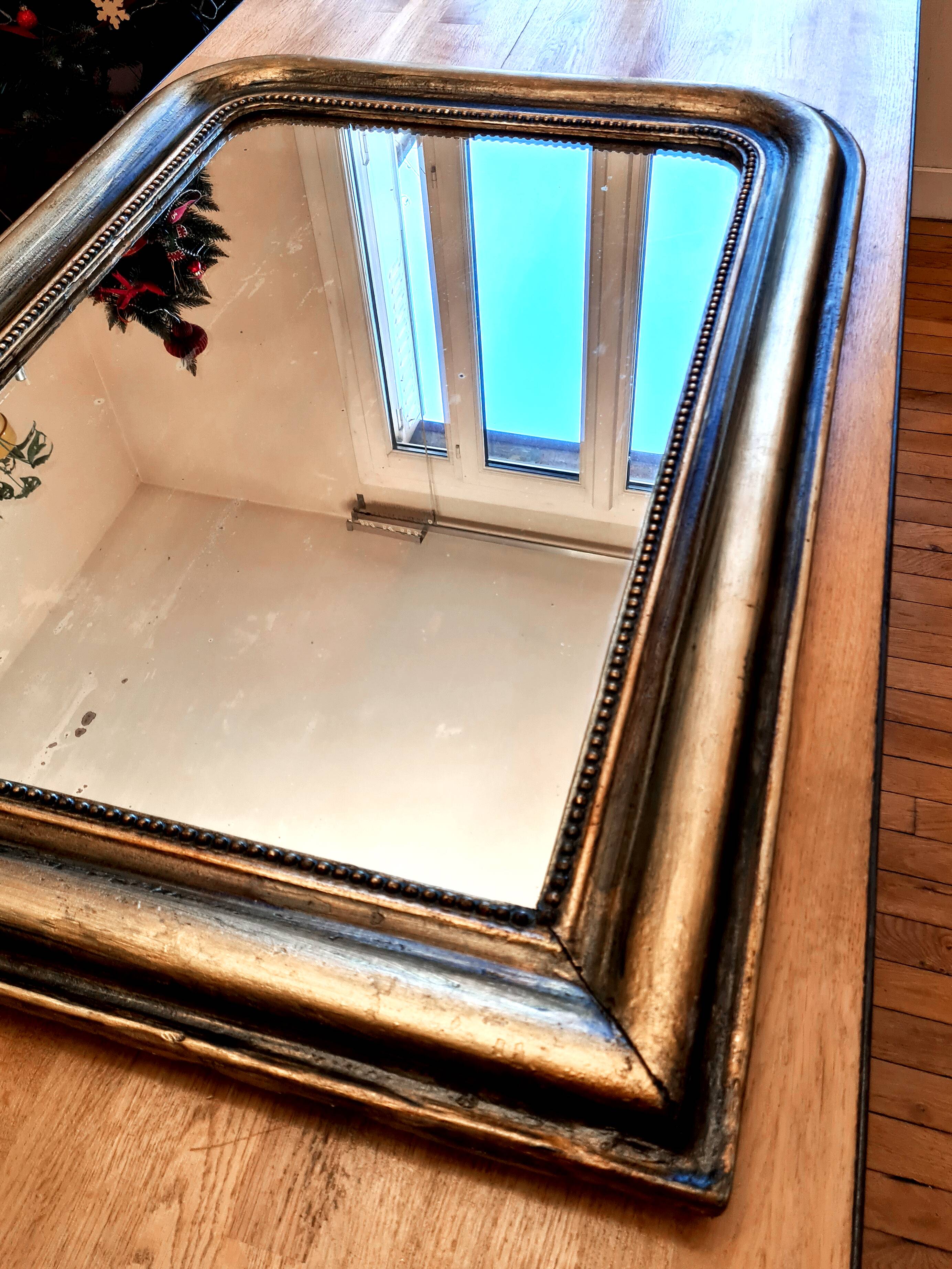 Antique Louis-Philippe mirror "Léonard"