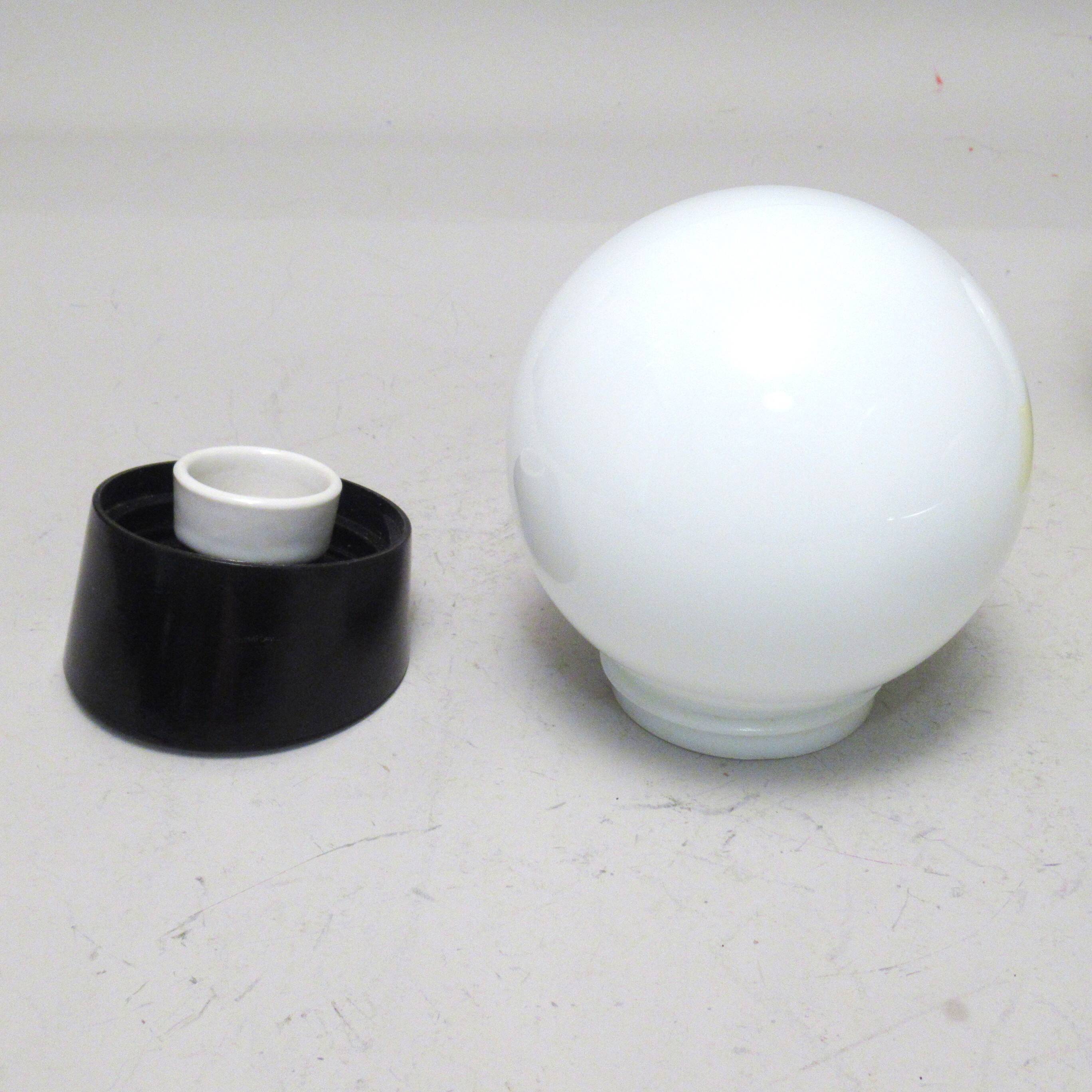 Black wall light Arno 1960