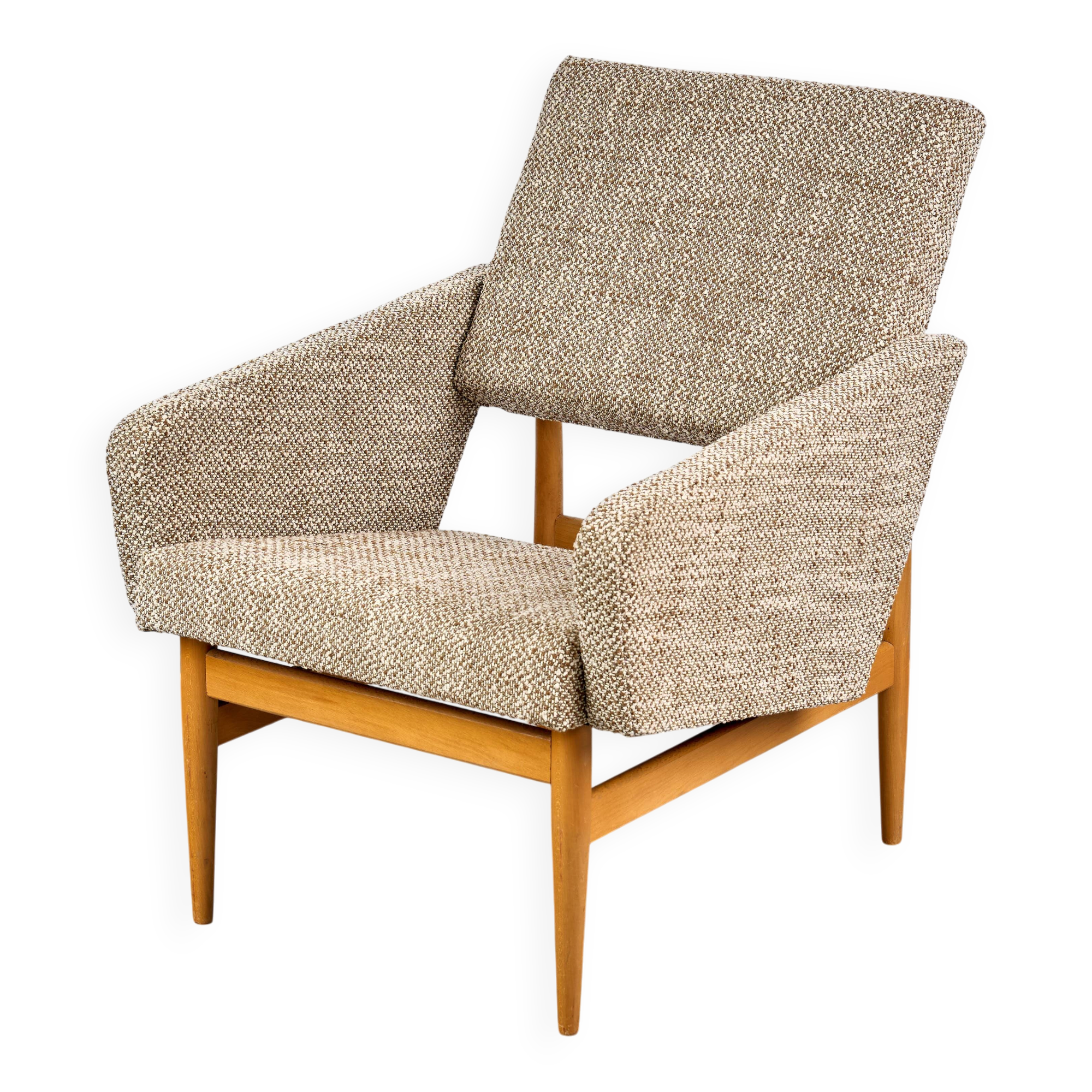 Vintage Armchair, TON, 1960s, Czechoslovakia
