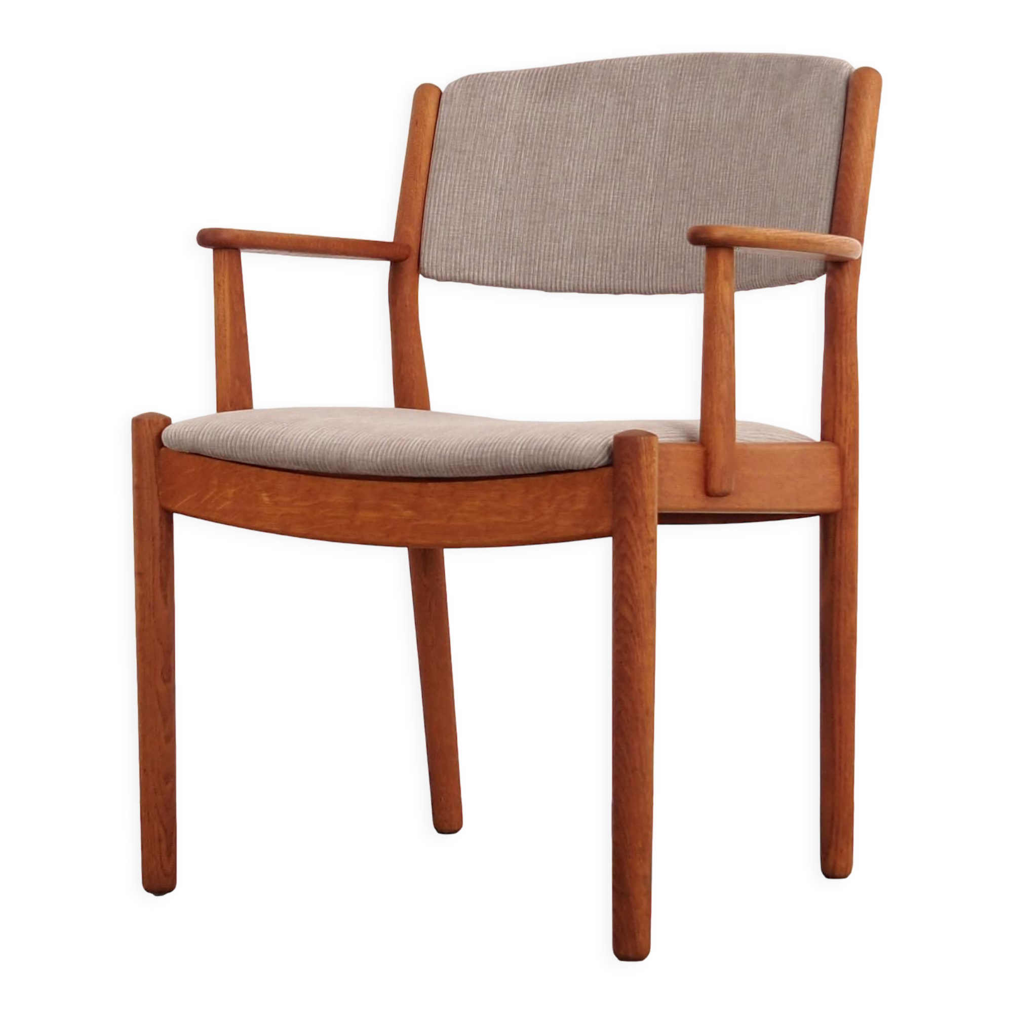 Oak chair, Danish design, 1960s, designer: Poul M Volther, manufacturing: FDB