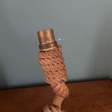 50s rope lamp base