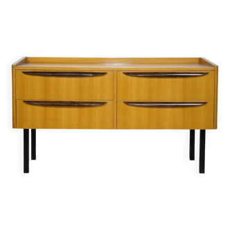 Lowboard Sideboard with Drawers, 1960s