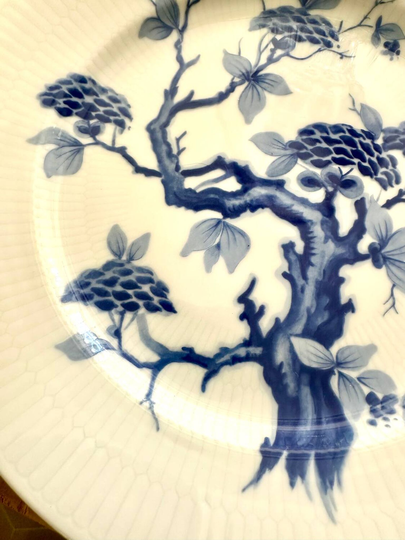 Set of eight German porcelain plates from the 1950s