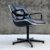 Executive model swivel chair by Charles Pollock edited by Knoll, 1970s