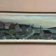 XL Original Swedish Oil on Canvas “Coastal Village” by Bo Sjöberg –Signed