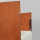 Maarten van Severen S88 easy chair in saddle leather and steel, Belgium 198