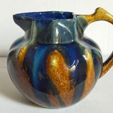 Art nouveau pitcher enamelled earth early twentieth century