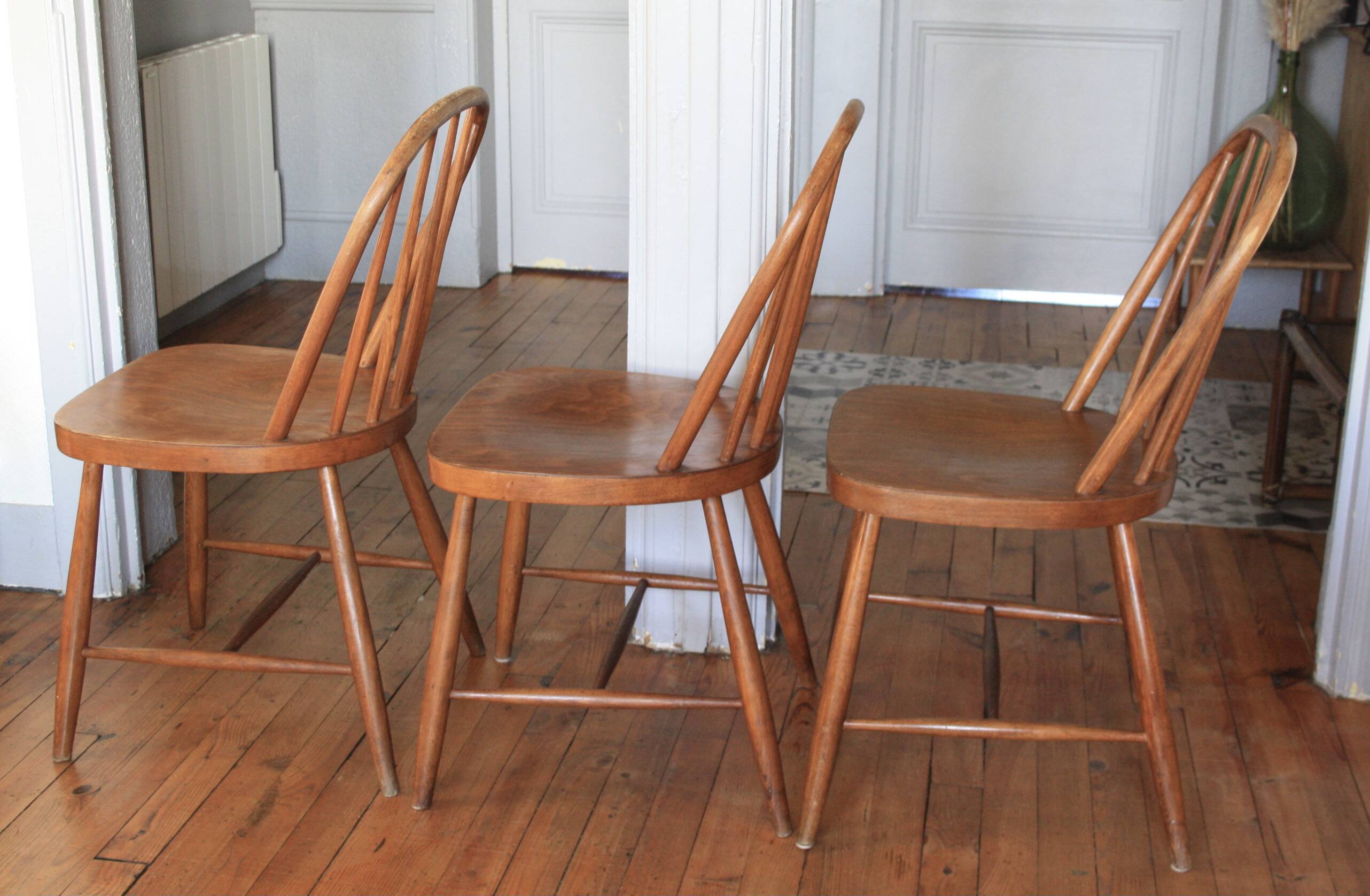 Thonet chairs by Josef Frank stamped