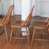 Chaises Thonet par Josef Frank estampillées