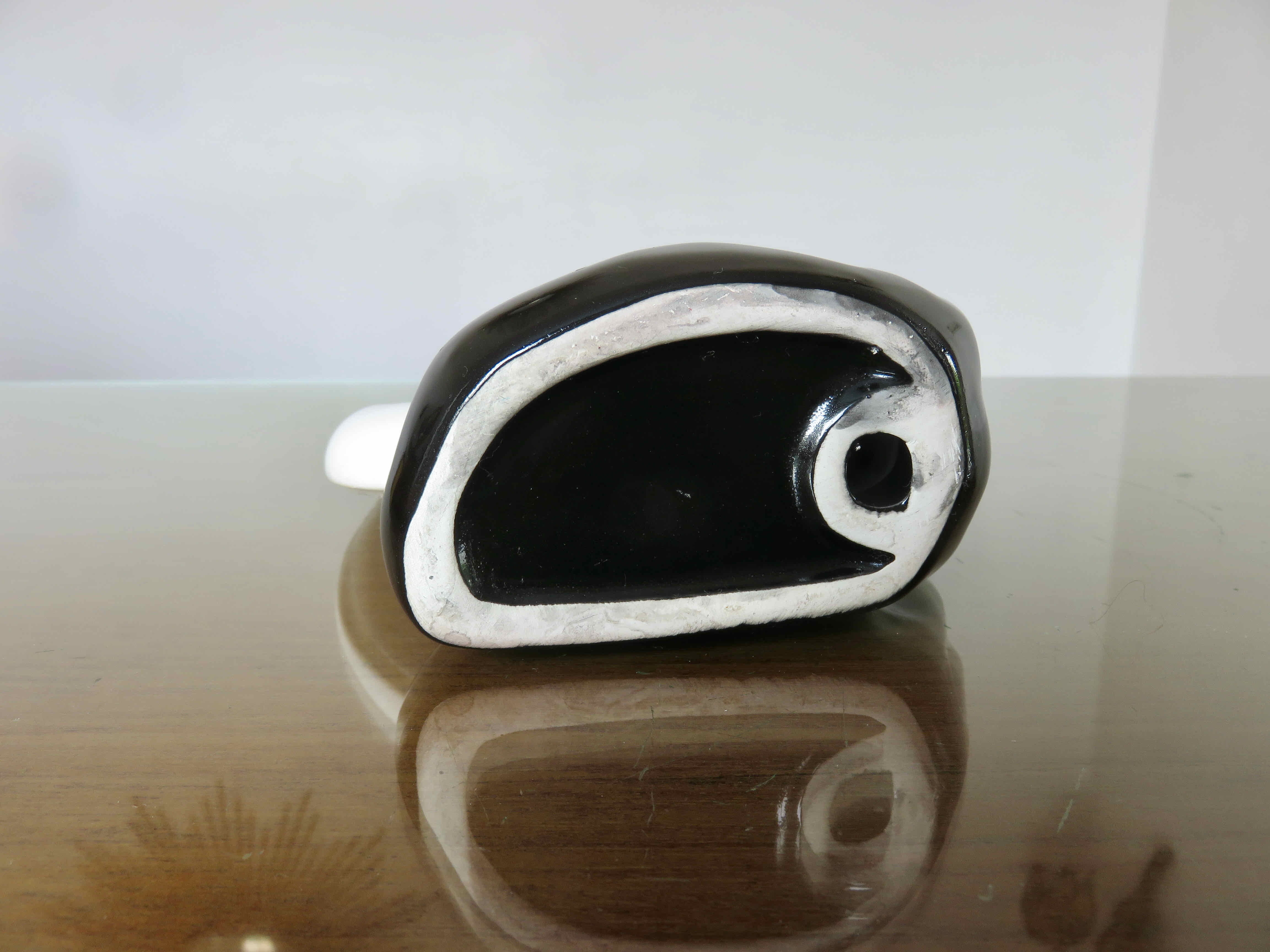 Ceramic mirror "hand holding mirror" 1980