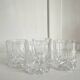 Glass whisky carafe with 4 glasses
