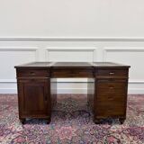 Classic English Desk with Black Inlay