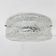 Mid-century design ice Murano glass ceiling lamp, 1970s