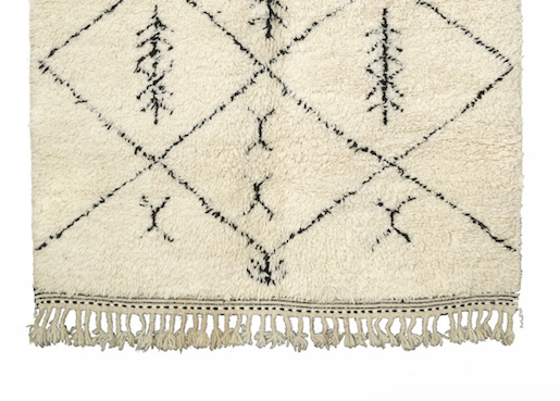 Berber carpet Beni Ouarain 210 x 157