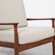 Midcentury Danish easy chair in teak by Svend Aage Eriksen for Glostrup 196