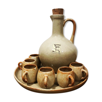 Stoneware liquor service