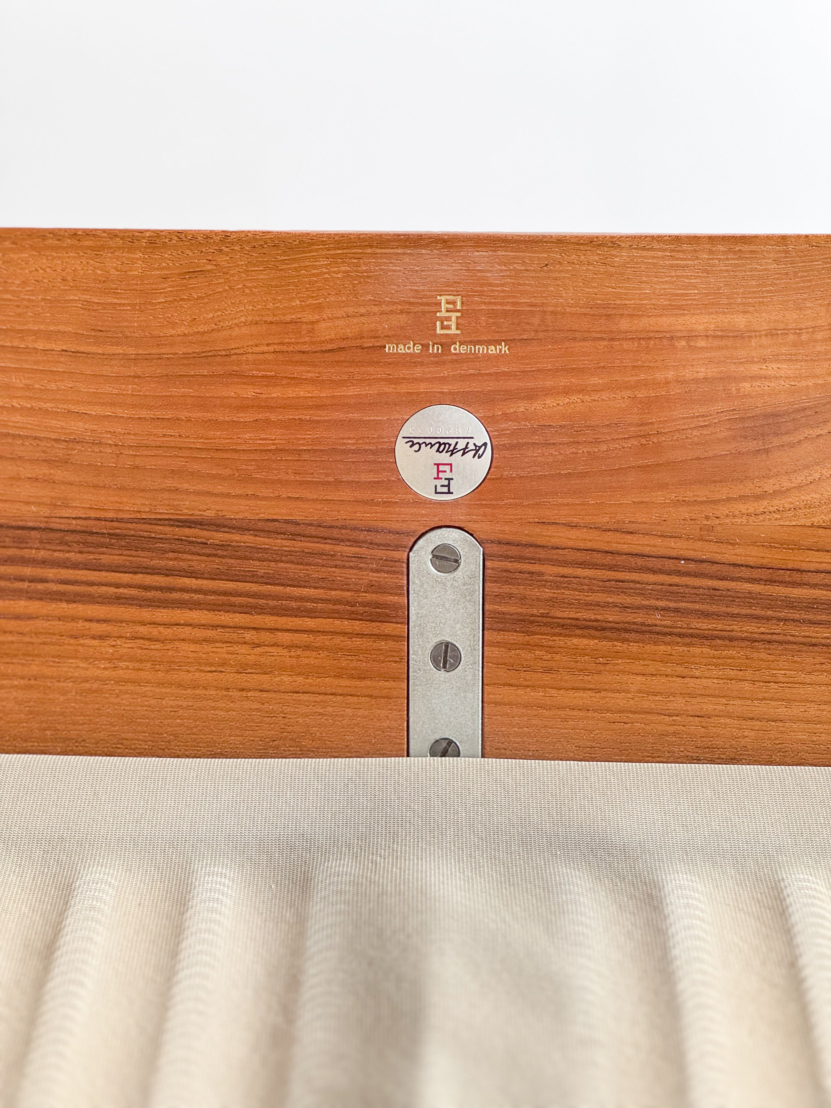 Canapé deux places, Ole Wanscher pour France & Son, série Senator, en teck