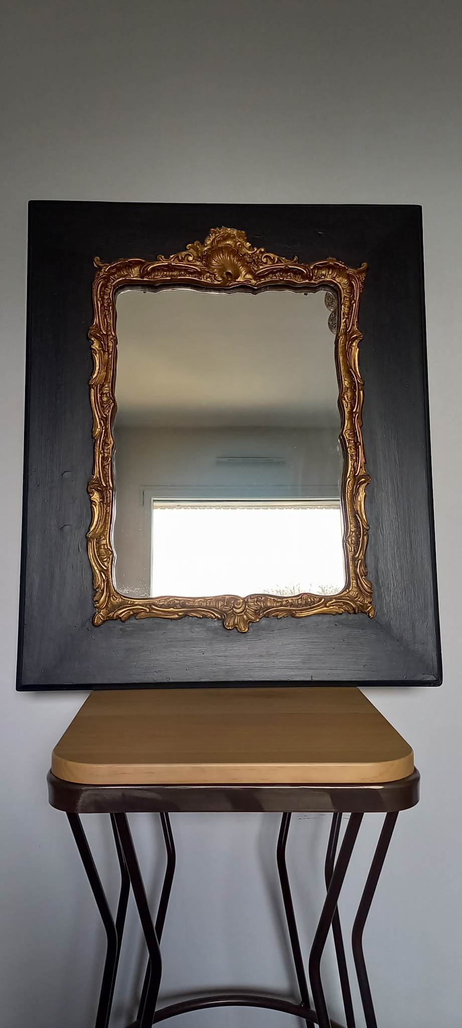 Vintage mirror restyled 53x64cm