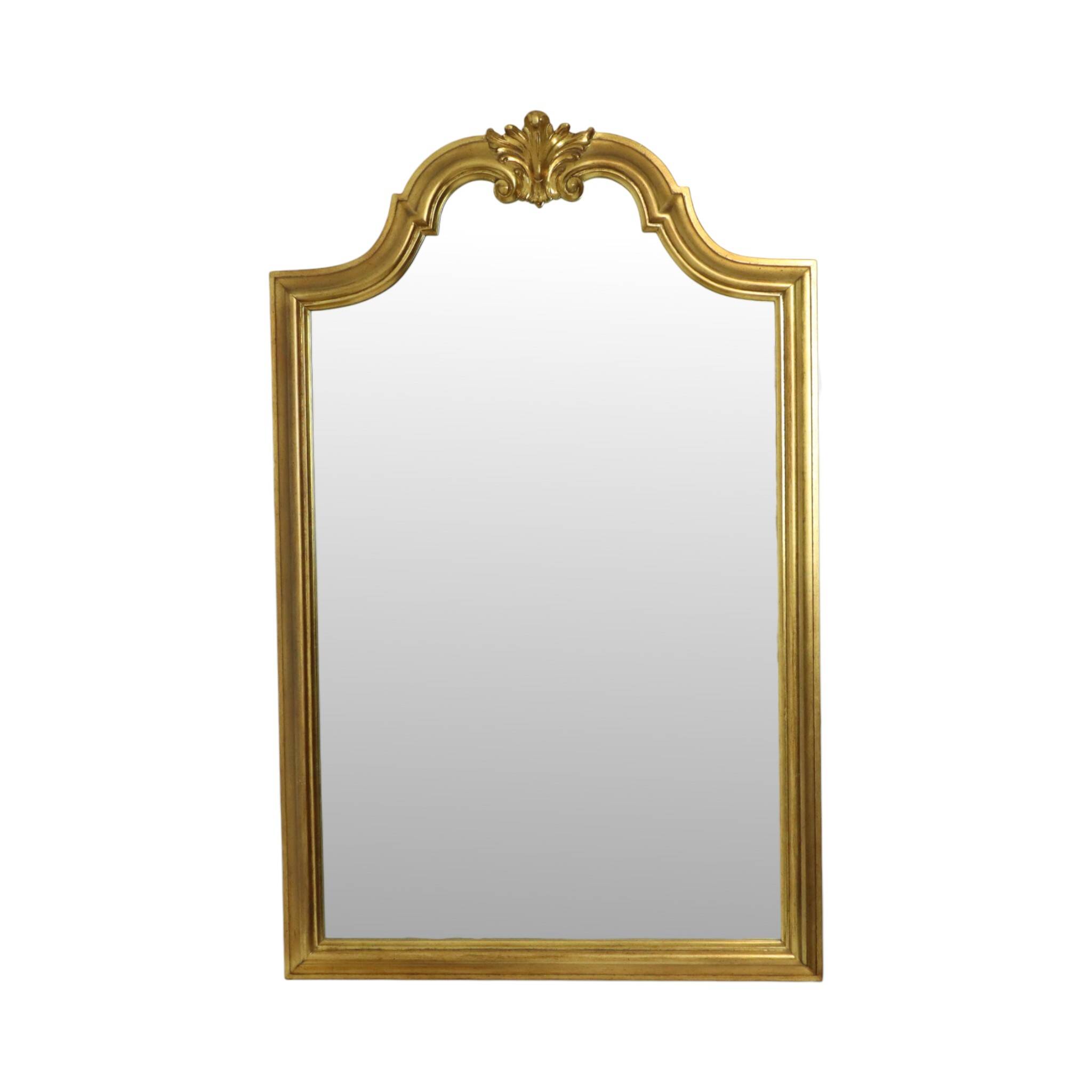 Miroir Deknudt doré classique, style baroque, 104 cm