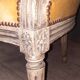 Pair of Louis XVI style medallion armchairs