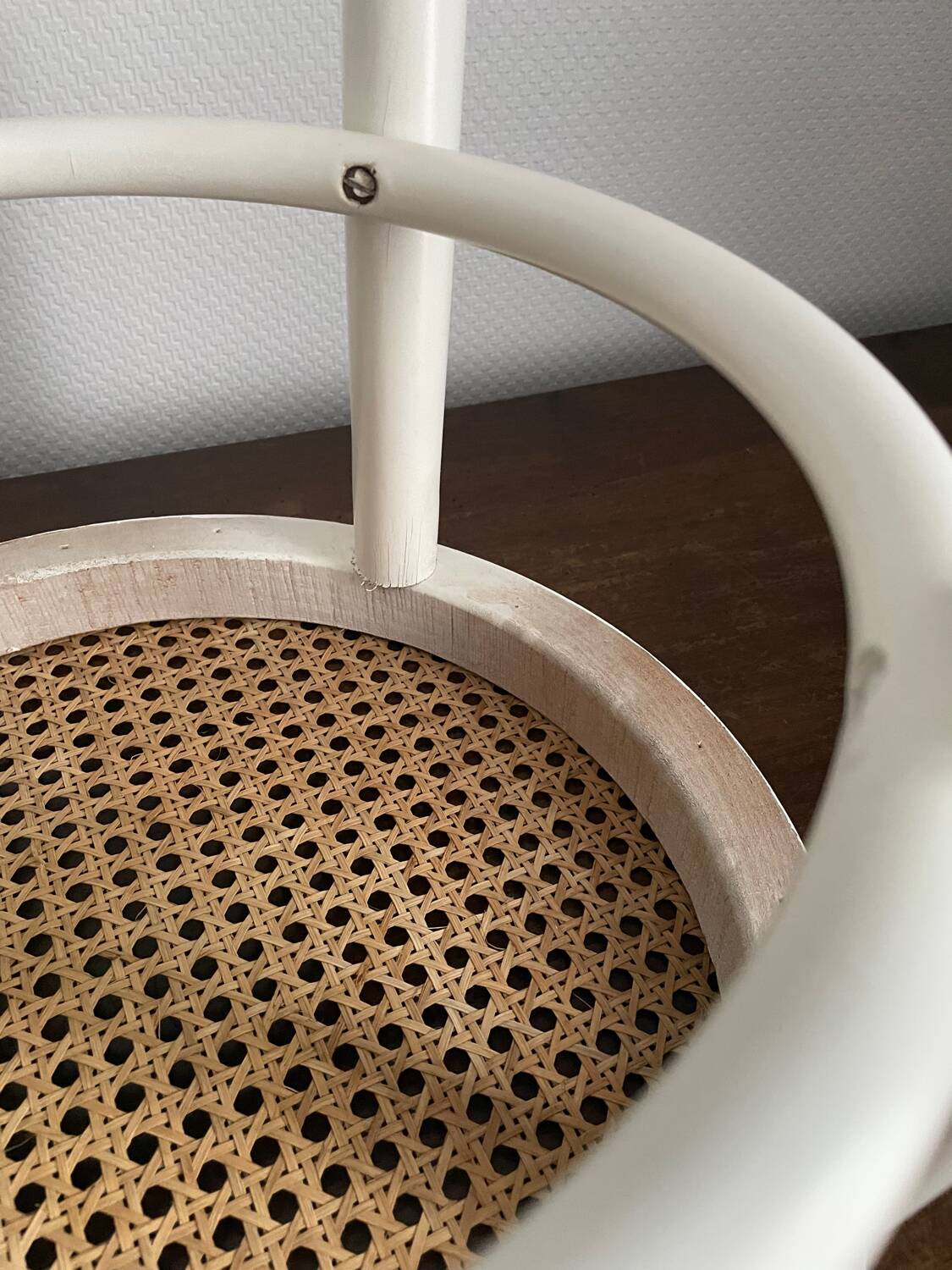 Tabouret canné