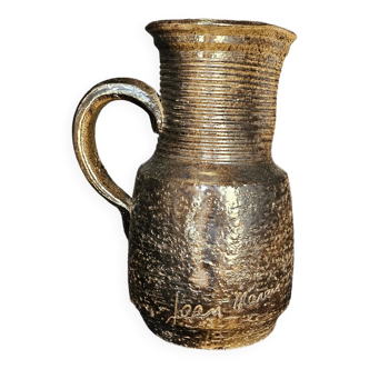 Ceramic pitcher by jean marais