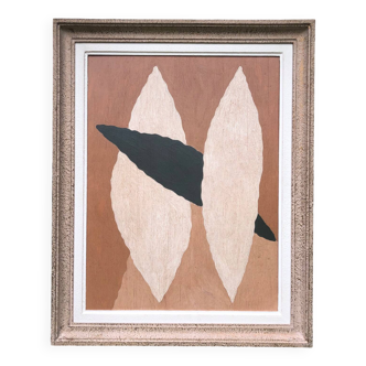 Large abstract painting