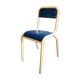 Vintage formica blue children's chair