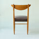 Paire de chaises scandinave