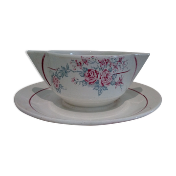 St-Amand earthenware sauce boat