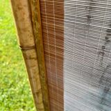 Vintage screen, bamboo and rattan, 70s