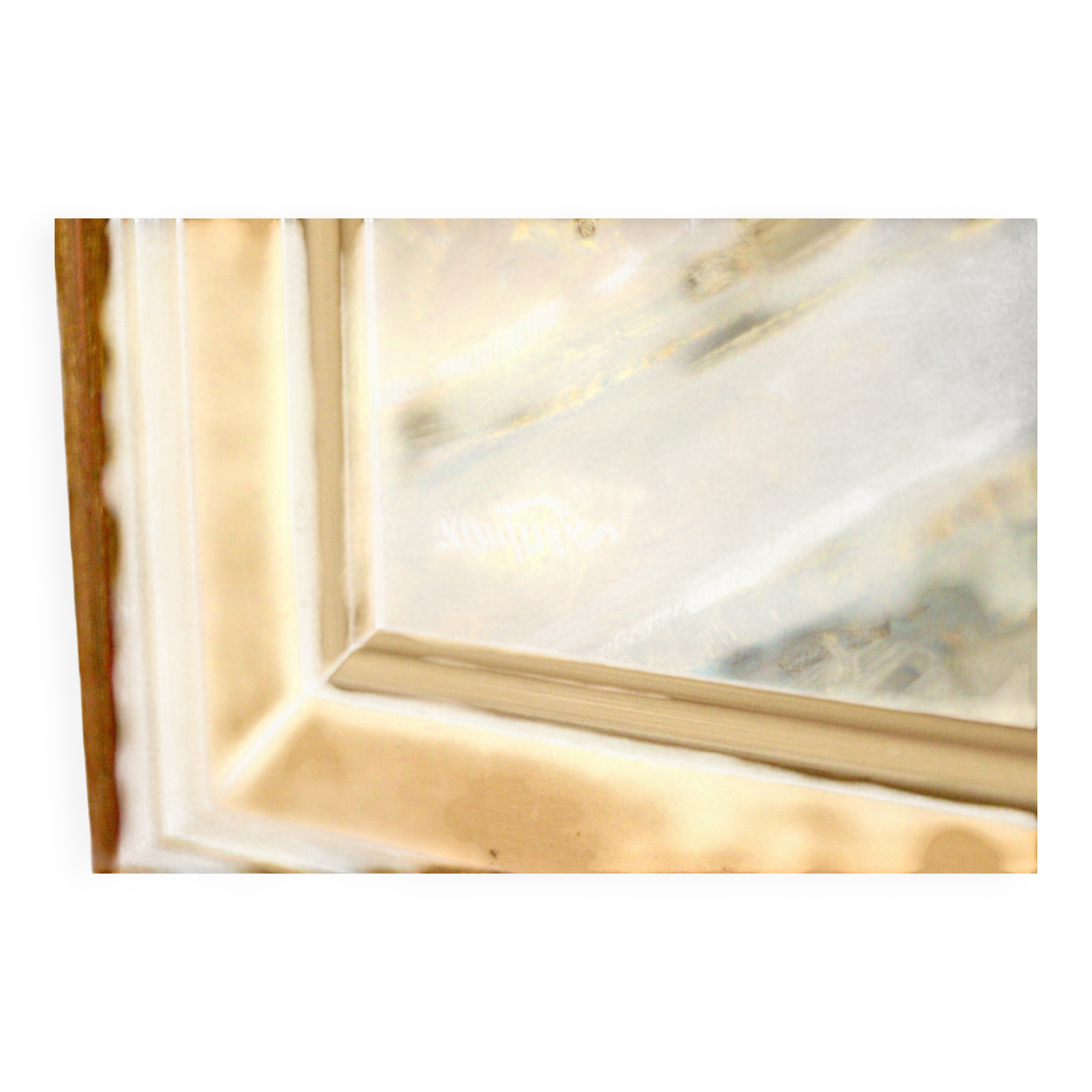 Huile sur toile suédoise originale « Nature morte à la plante en pot »