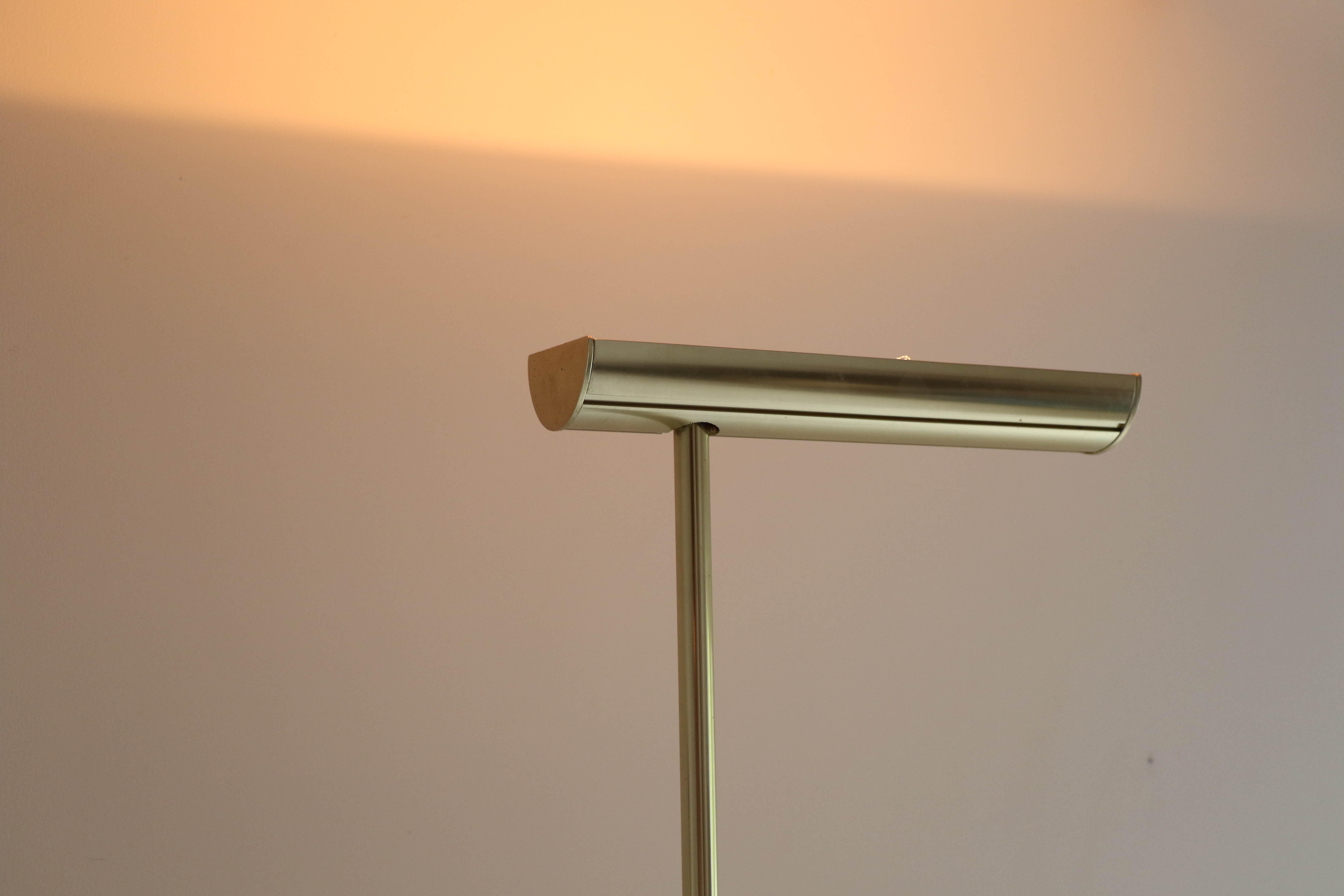 Minimalist Italian brass lamppost