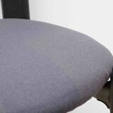 Bruno Rey chair by Kusch+co in anthracite - upholstered seat