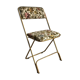 Chaise pliante vintage lafuma chantazur au tissu brodé fleuri