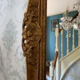 Trumeau gilded wood 116x94