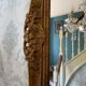 Trumeau gilded wood 116x94