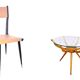 Pair of Carlo De Carli style chairs, Italy 1950s