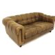Vintage leather sofa, Sweden, 1990s