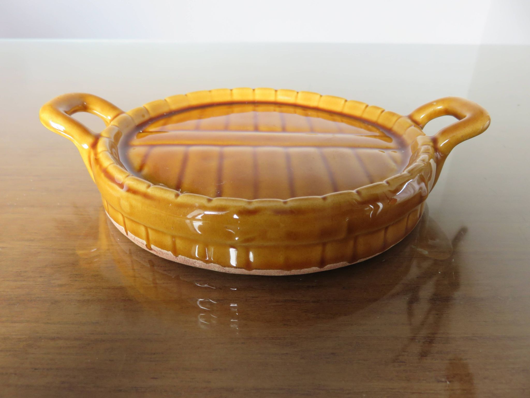 Albert Ferlay Vallauris ceramic bottle coaster 50s 60s