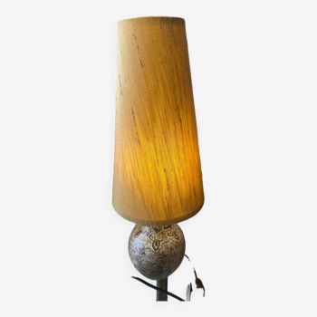 Lampe en céramique par Bernard Buffat