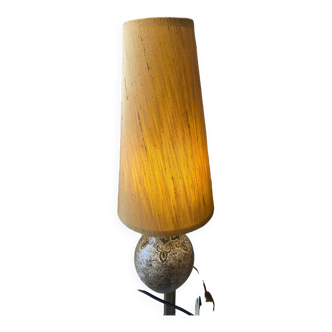 Lampe en céramique par Bernard Buffat