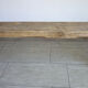 Very old oak farm bench