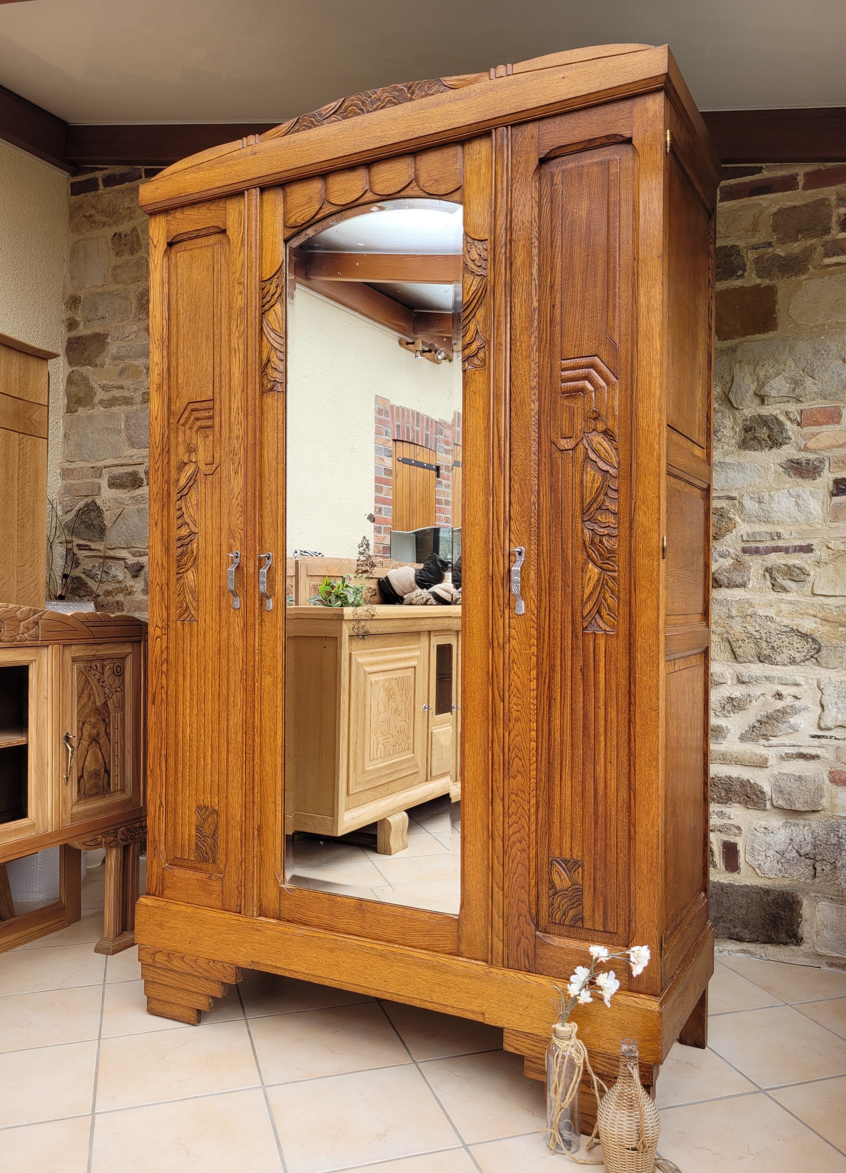 Parisian art deco wardrobe