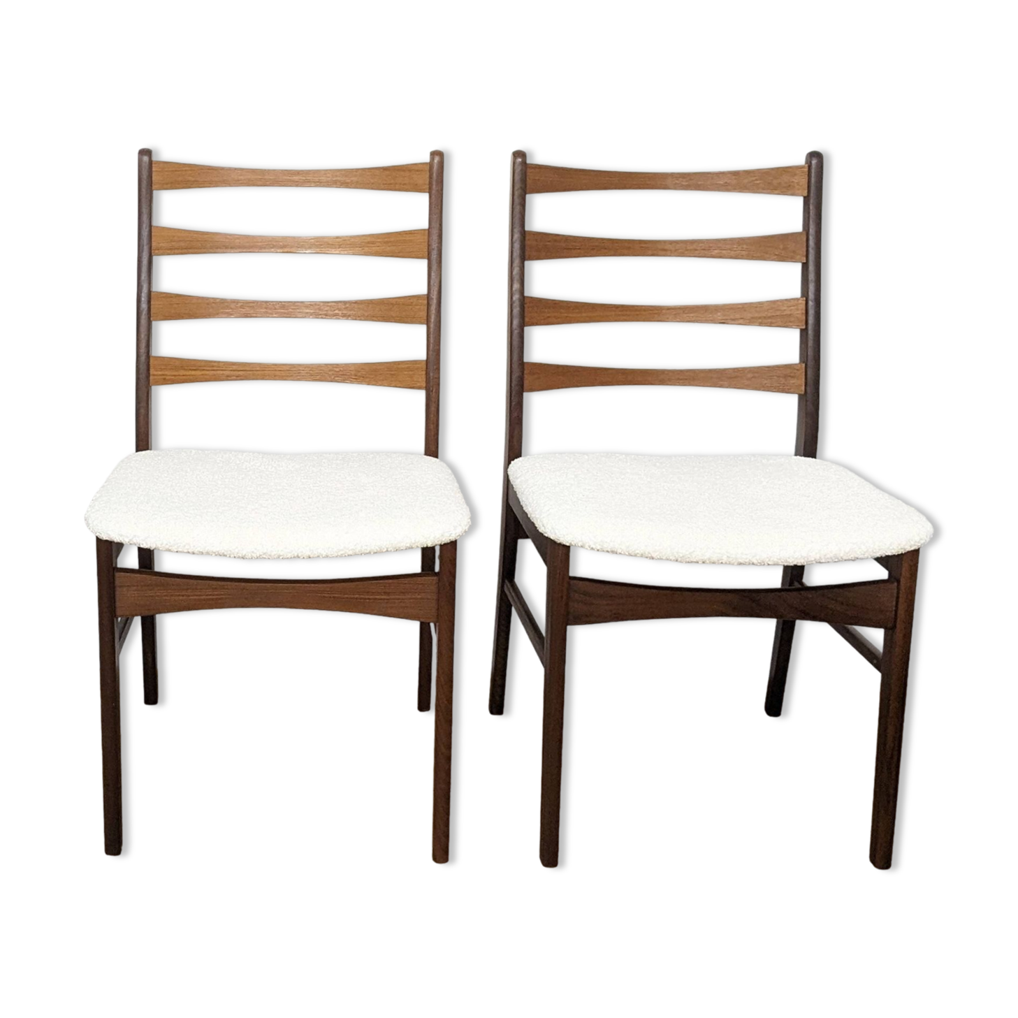Set of 2 vintage Scandinavian chairs