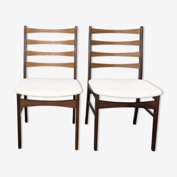 Set of 2 vintage Scandinavian chairs