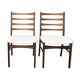 Set of 2 vintage Scandinavian chairs