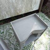 Pair of gray bedside tables